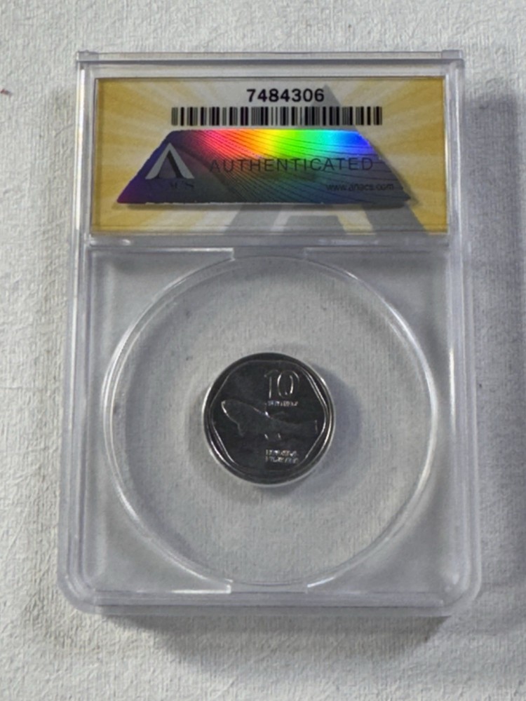 1983 Philippines 10 Sentimos Graded MS 65 by ANACS