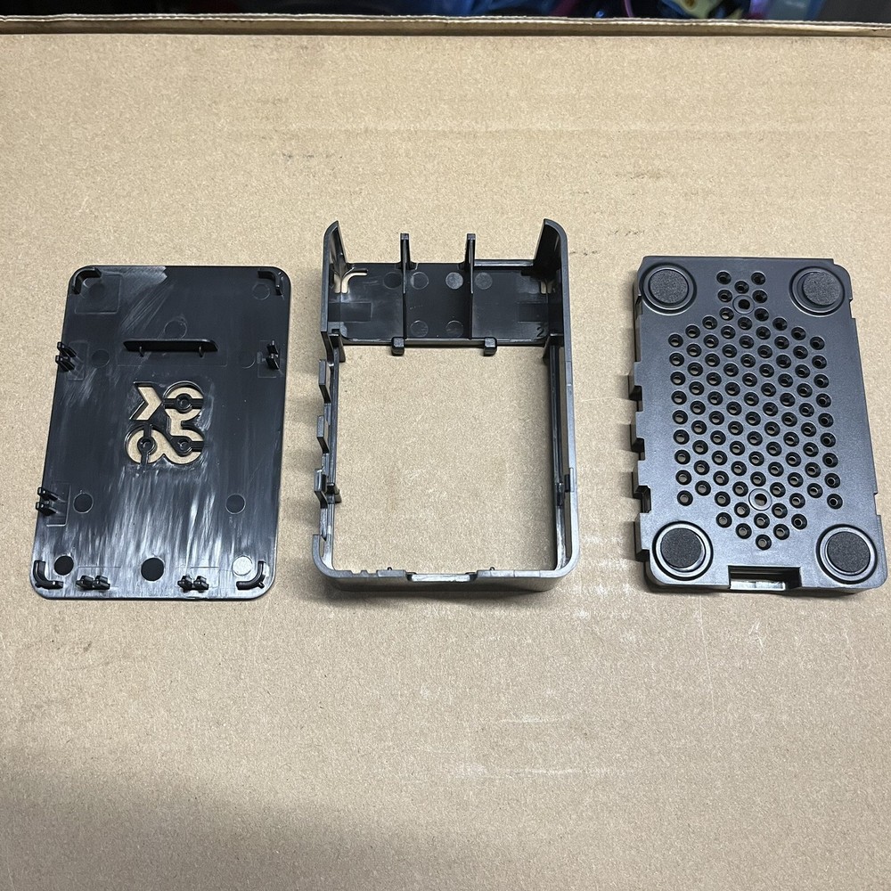 OKDO Raspberry PI 4 Case - Snap Together, Wall Mountable, Model 187-3798