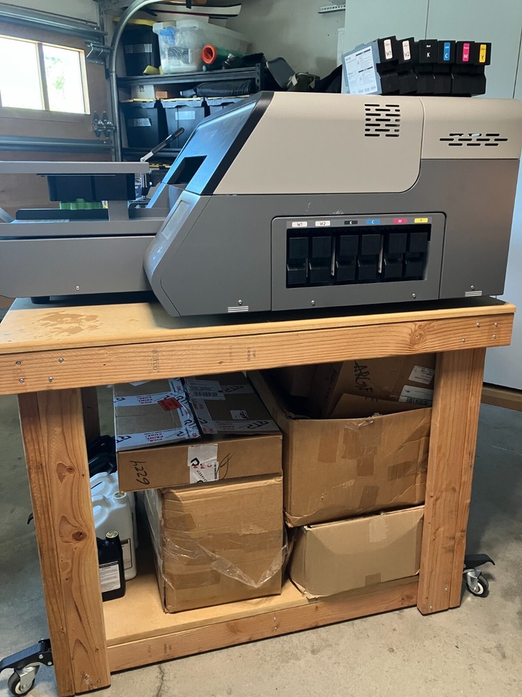 Ricoh RI-1000 DTG printer plus additional equipment