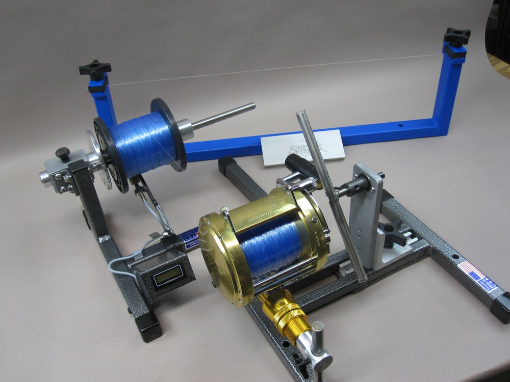 Table Top Speed Spooler + Digital Line Counter + Reel Winder II