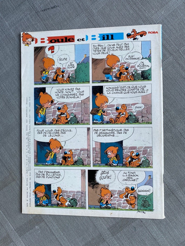 Spirou Weekly No. 1780 Good Condition Complete With Supplement