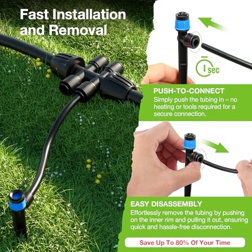 Greenhouse Micro Drip Irrigation Kit Automatic Irrigation System Patio