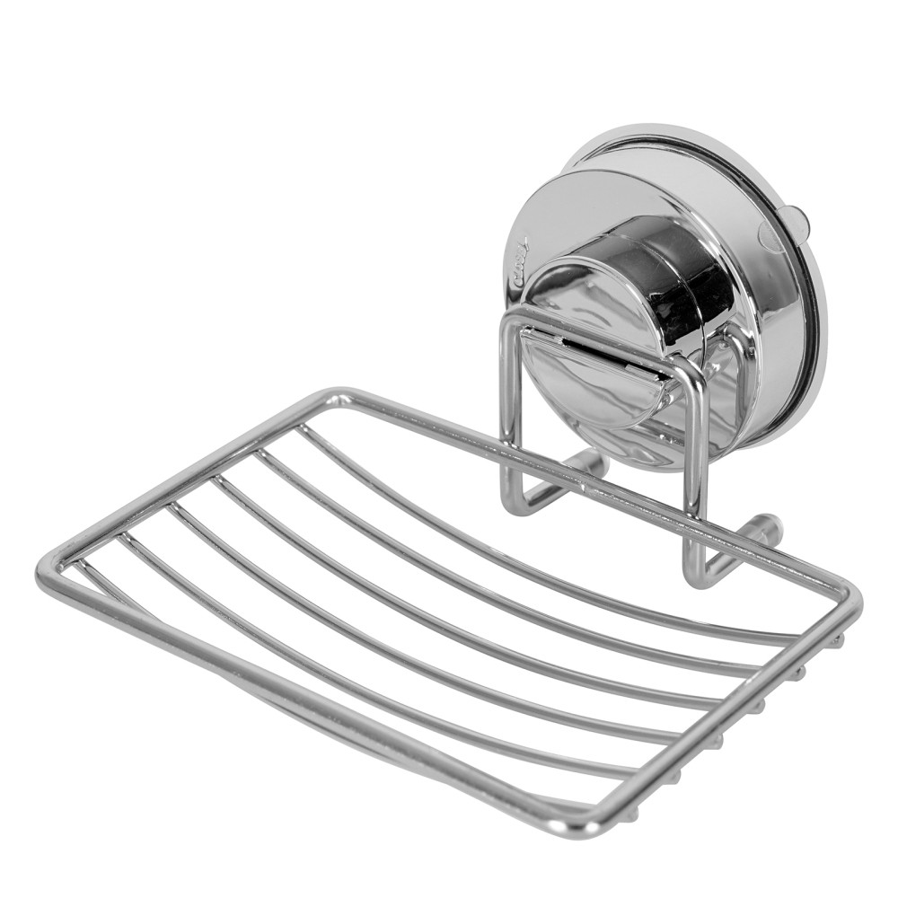 Soap Dish Mounted Wall Holder Bathroom Shower Basket Storage Box Stainless Steel