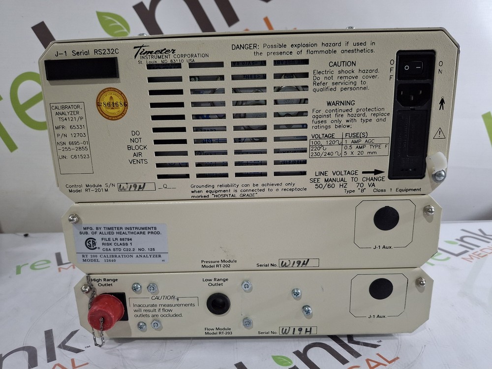 Timeter Instrument Corporation RT-200 Calibration Analyzer