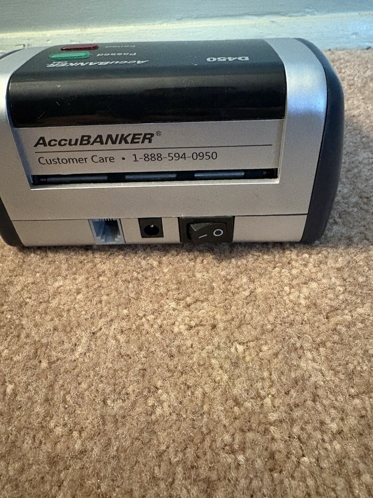 AccuBANKER D450 Bleached Bills Auto Detector -