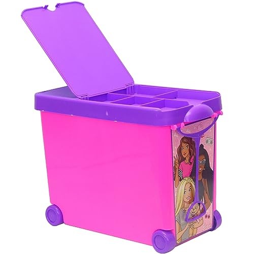 Store It All! Rolling Storage Bin – Extra-Large Organizer Case Rolling Case