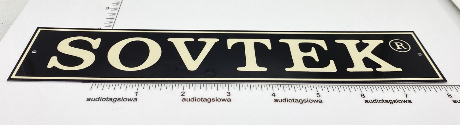 SOVTEK - Custom Sign Plate Aluminum