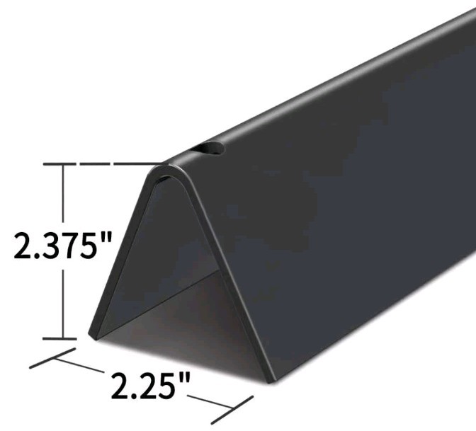 X Home 17.5" Heavier Flavorizer Bars Replacement with Front-Mounted Control, for