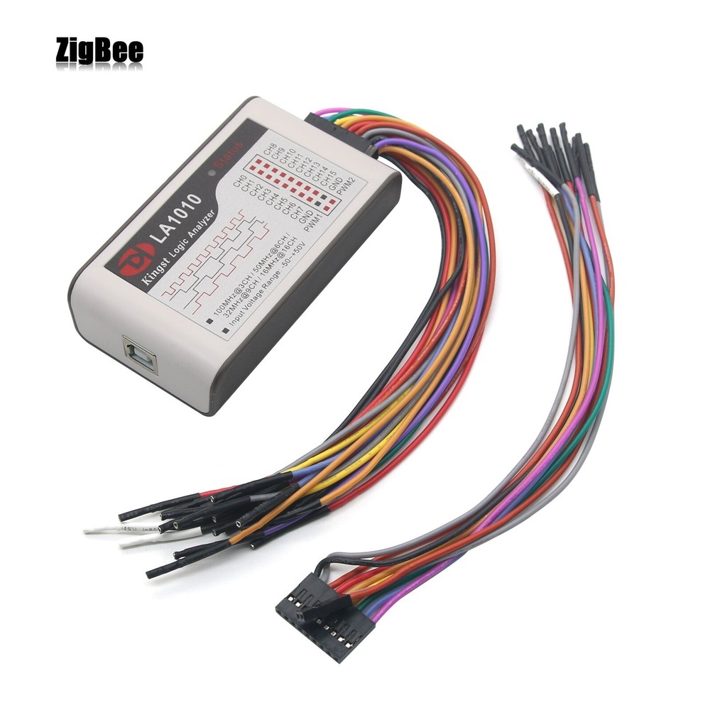 Kingst LA1010 Logic Analyzer USB2.0 16M 10G MCU ARM FPGA DSP Debugging Tools