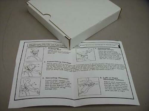 Rest-A-Phone Landline Shoulder Support Telephone Phone Rest BLACK