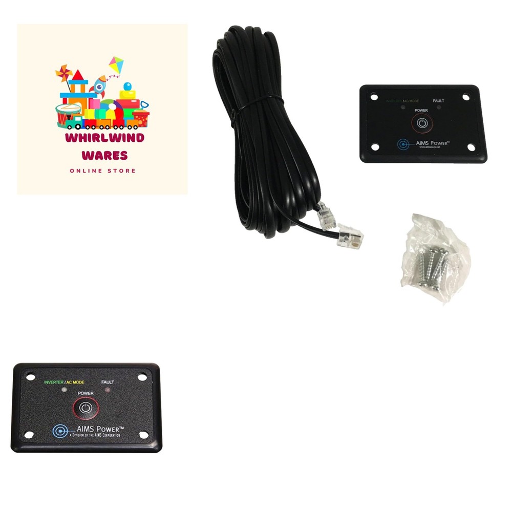 Flush Mount Power Inverter Remote On-Off Switch