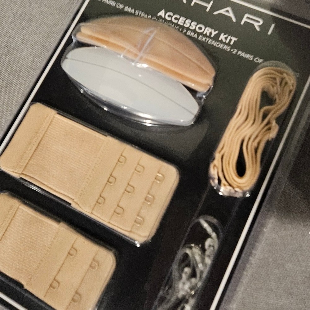 NEW! TAHARI Intimate Bra Conversion Accessory Kit Nude Tan.