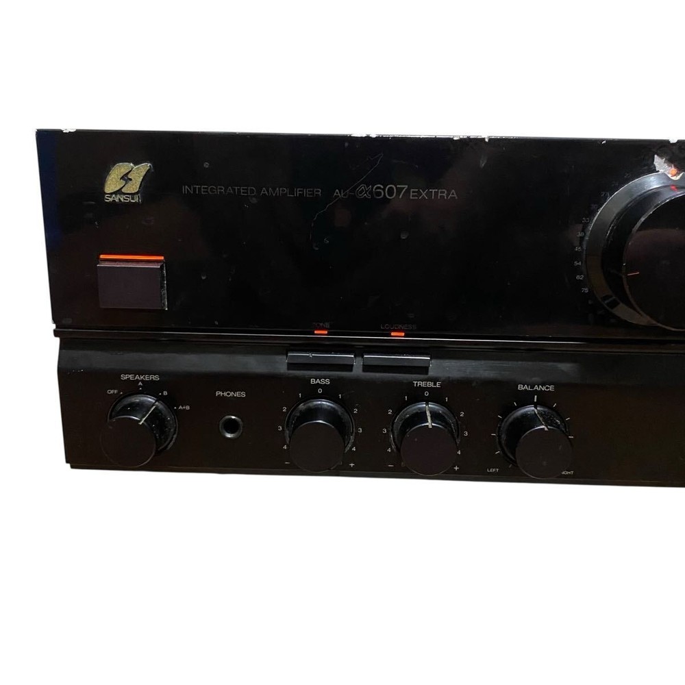 Sansui Au-α607extra Integrated Amplifier As-is