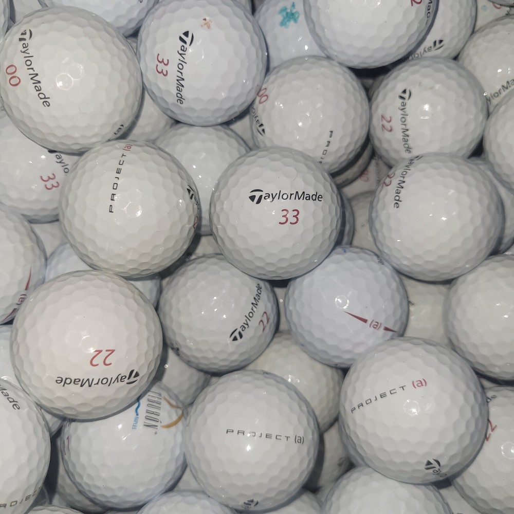 24 TaylorMade Project (a) Used Golf Balls 4A Grade AAAA