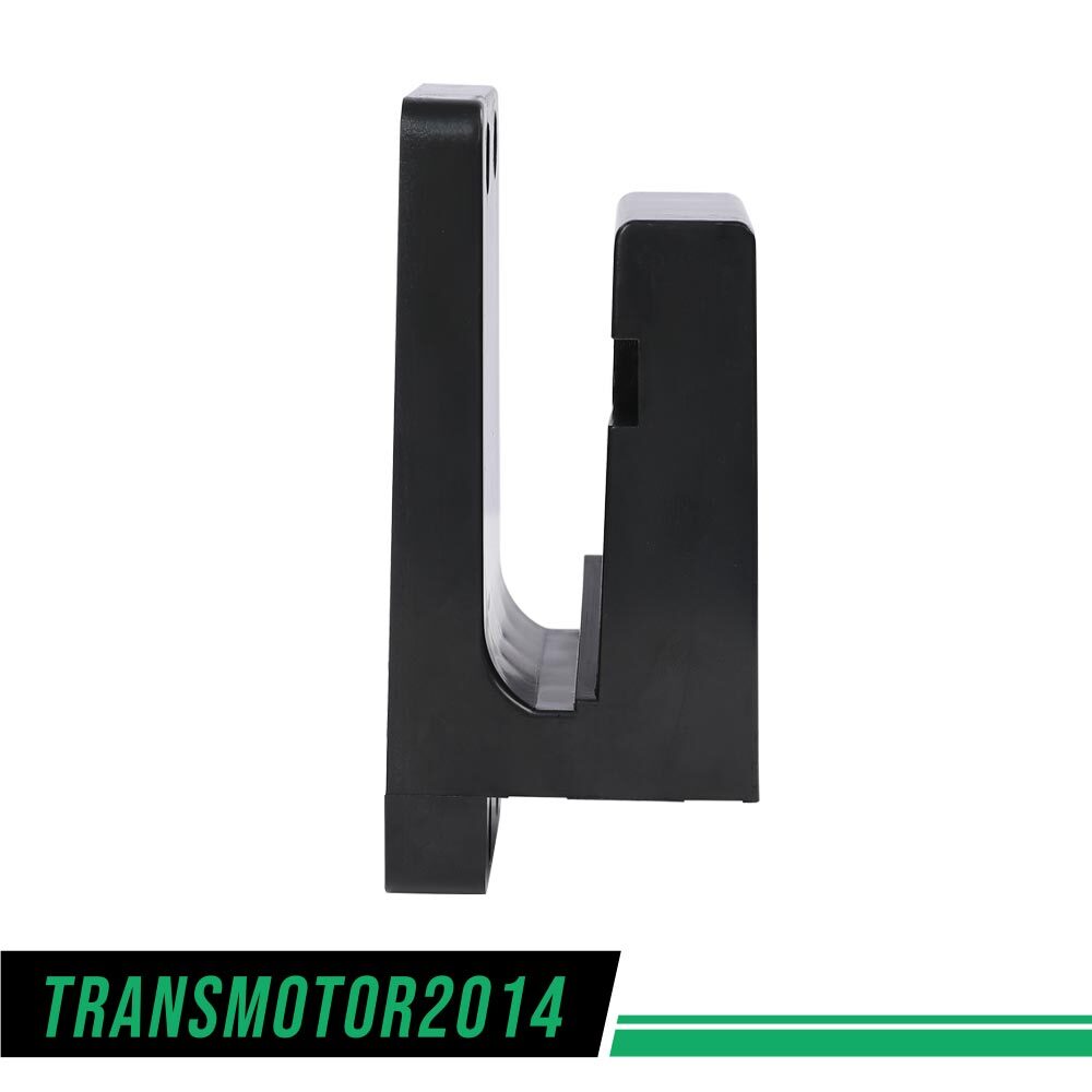 1Pcs Wall Mount Rack Floating Display Hanger Safe Storage Black