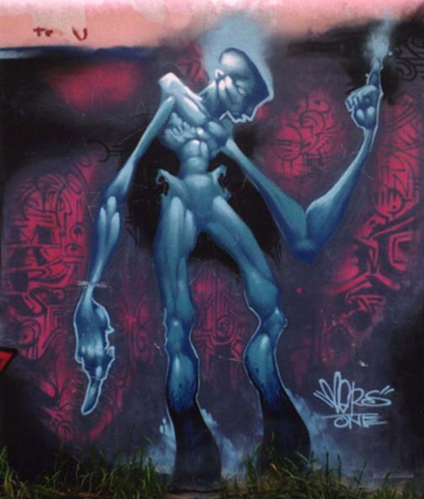 683 GRAFITTI ART IMAGES ON CD ROM (A2)