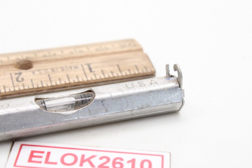 Stanley Tools Masonry String Line Level 3" Long Bubble Vial USA Made