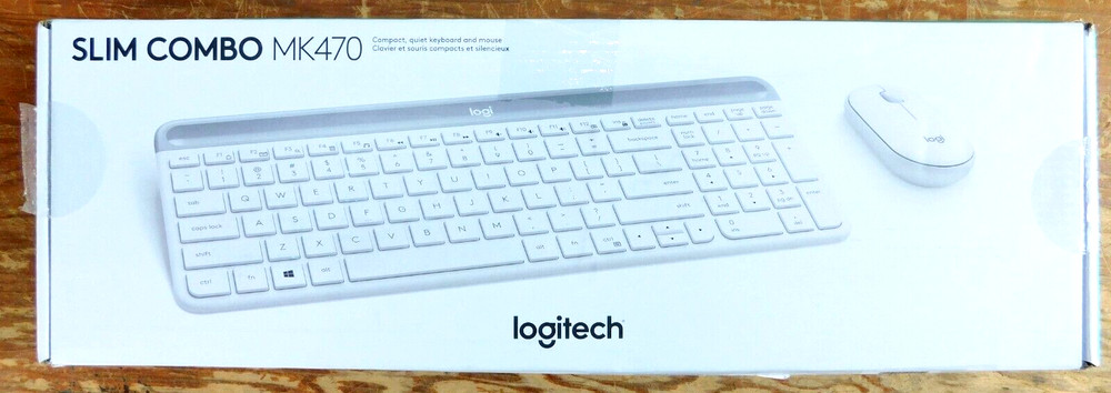 Logitech MK470 Keyboard & Mouse 920-009443 Slim Combo