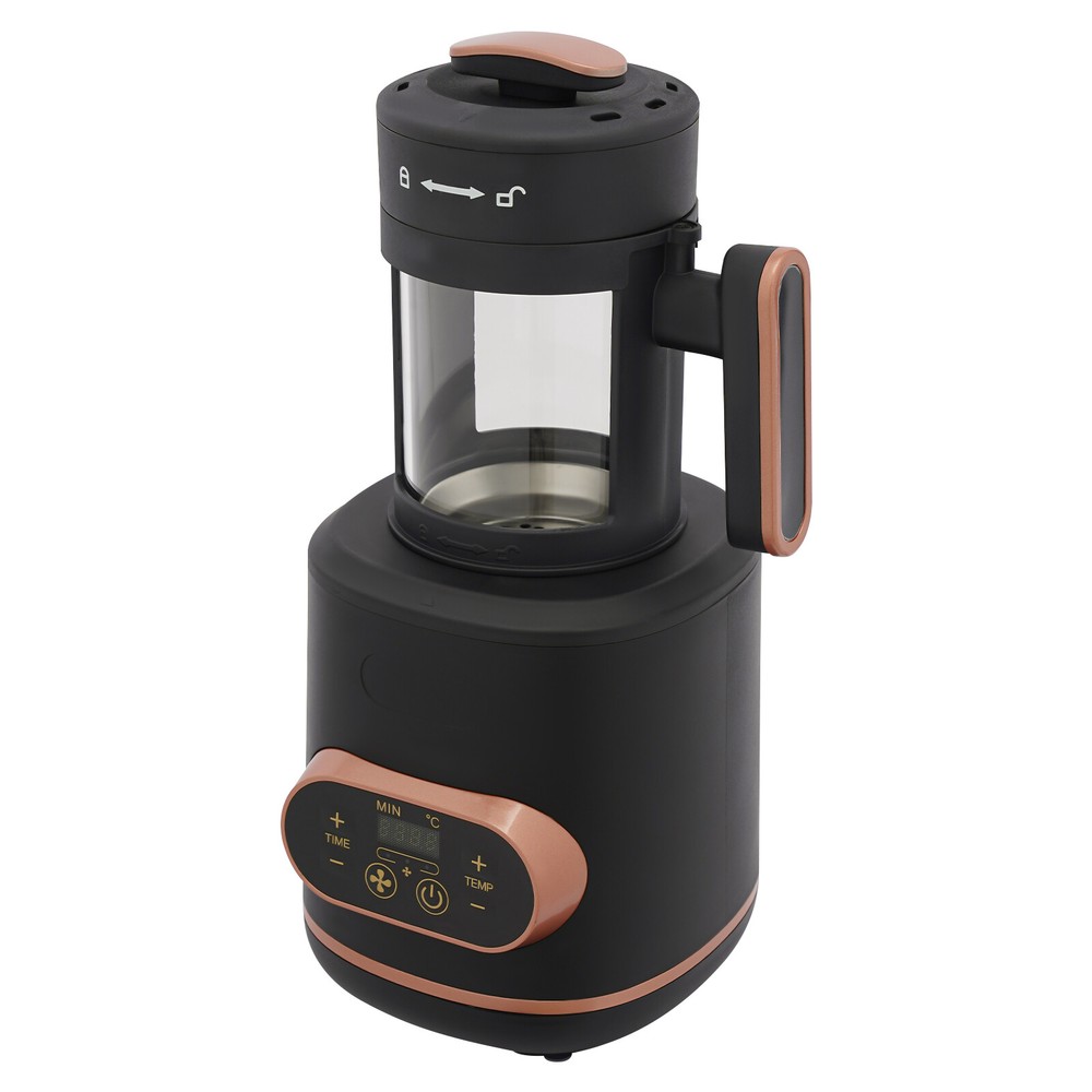 High-Efficiency Electric Coffee Roaster with Smart Controls for Home Use