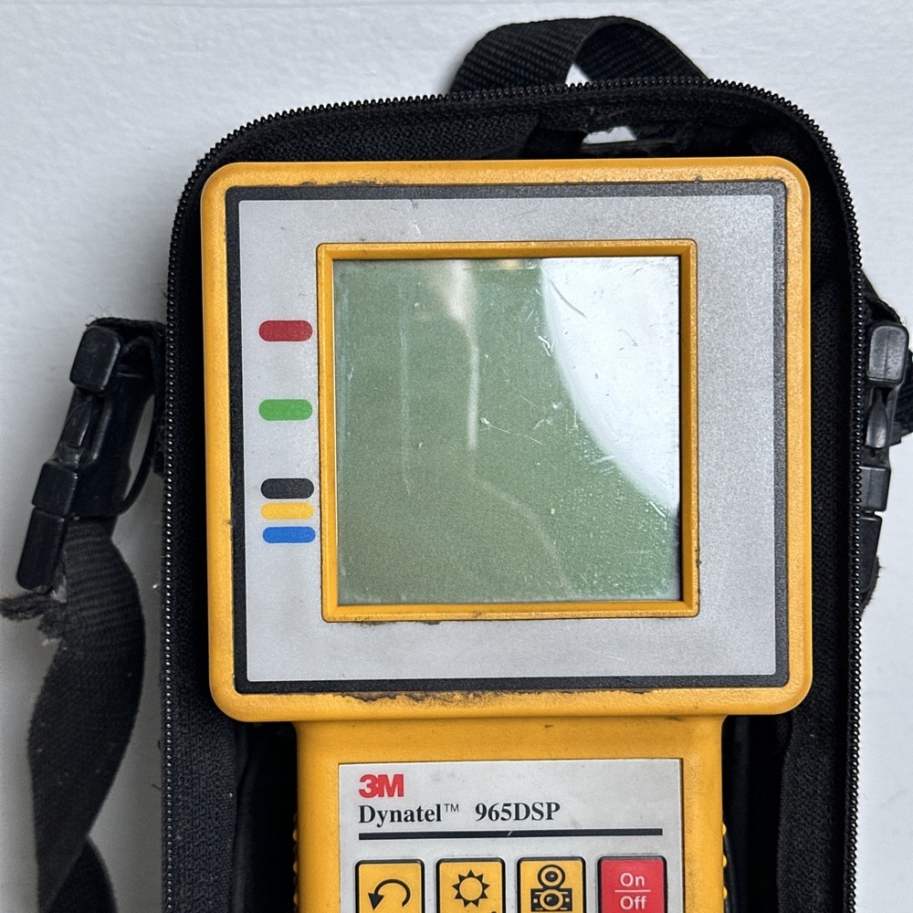 3M Dynatel 965DSP Subscriber Loop Analyzer with Case and Wires