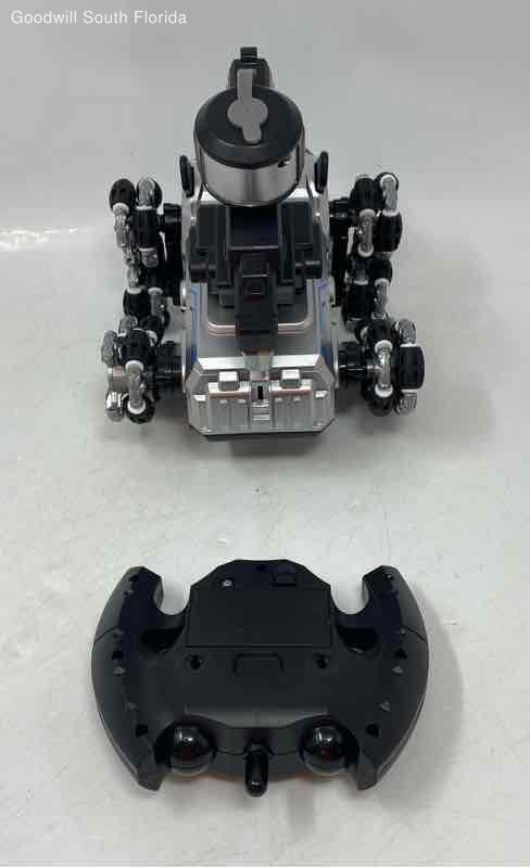Robot Intelligent Silver Black Drifting Stunt Car With Controller Not Tested
