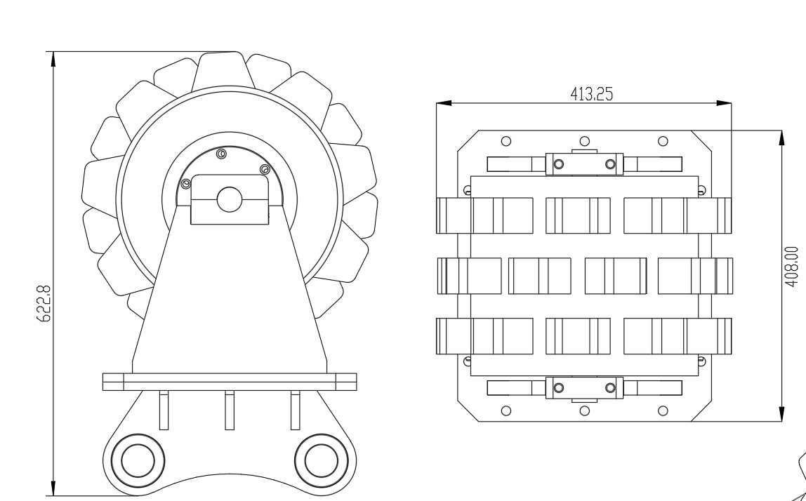 307 Compactor Accessories Fits CAT 3ton Excavator Sales in USA Stock