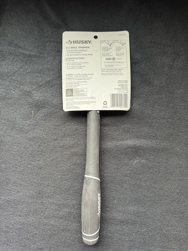 Husky Metal Wall Scraper 4-inch