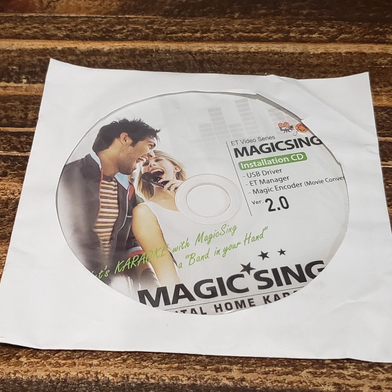 Diamond Magic Sing ET19KV Karaoke Lot Microphones Box EUC