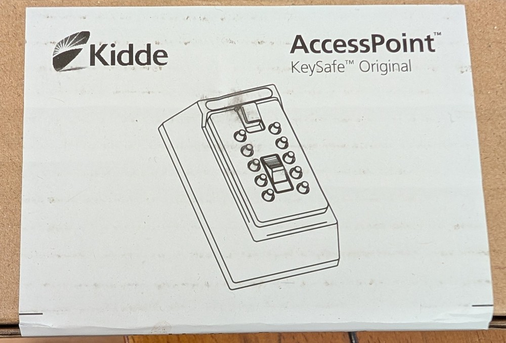 KIDDE 1015 Lock Box,Surface Mount,5 Keys Factory Sealed Box