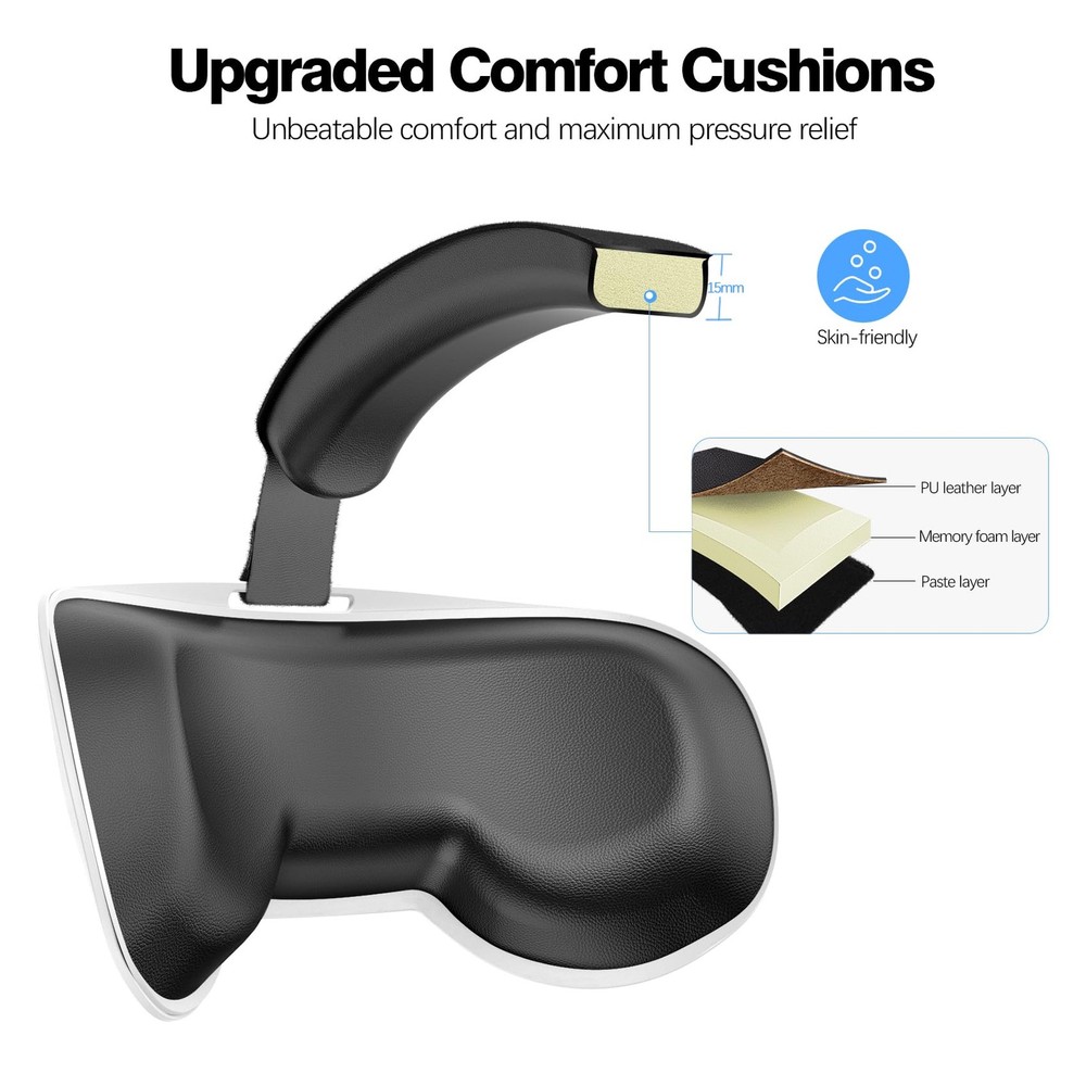 Head Strap with Oculus Quest 2,Meta Quest 2 Adjustable Elite Strap for Enhanc...