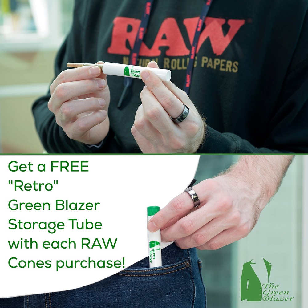 RAW Cones Classic 1 1/4 Size: 150 Pack