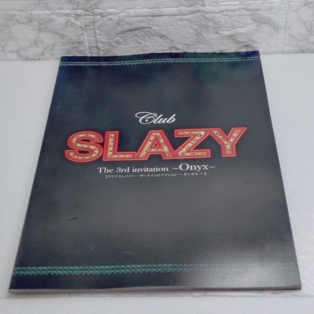 [Good condition] SLAZY stage pamphlet