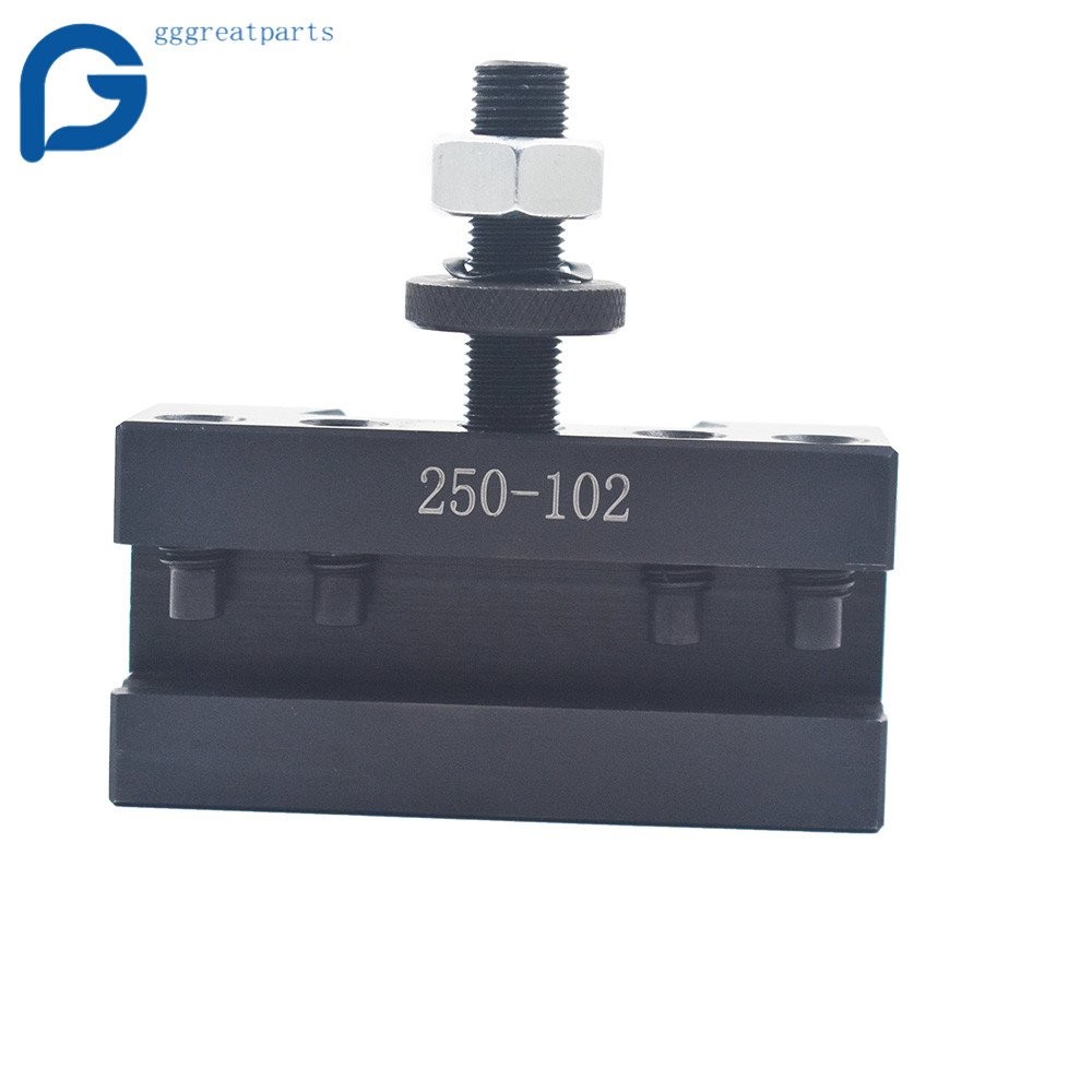 6 Pc 12" AXA 250-111 Wedge Type Quick Change Tool Post Holder Set For Lathe