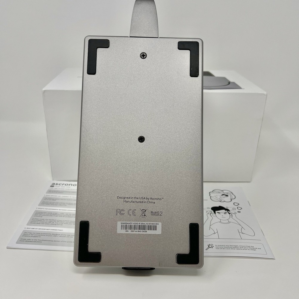 Ascrono Dock Apple MacBook Pro M1 2021 TYPE C Vertical Thunderbolt Compatible