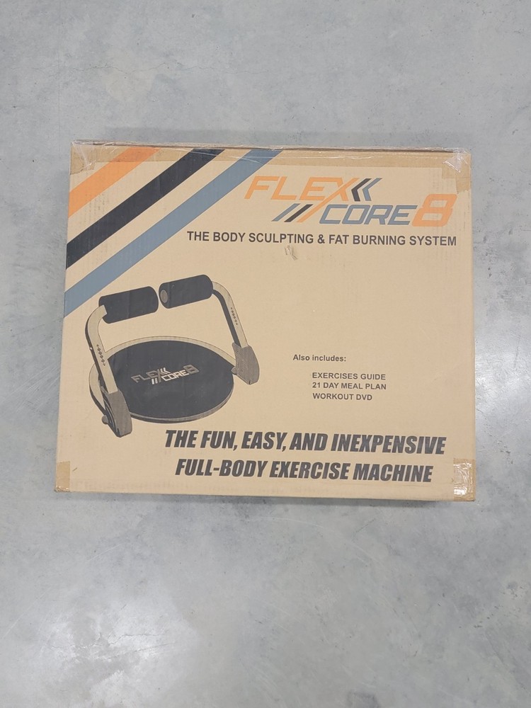 Flex Core 8 Exercise Ab Trainer Body Sculpting Exercise Machine System