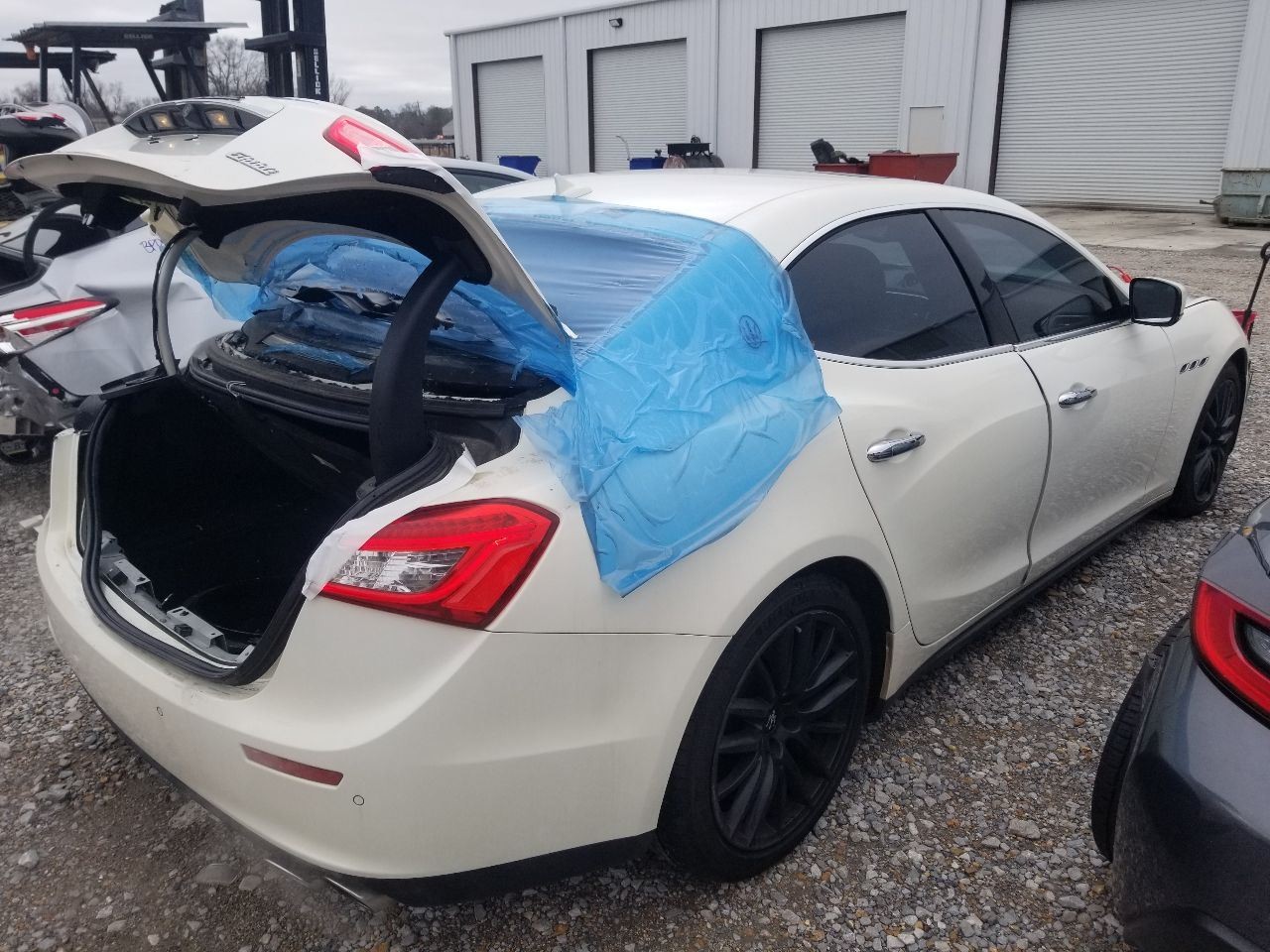 14 2014 MASERATI GHIBLI SQ4 SRS CONTROL MODULE 670007061