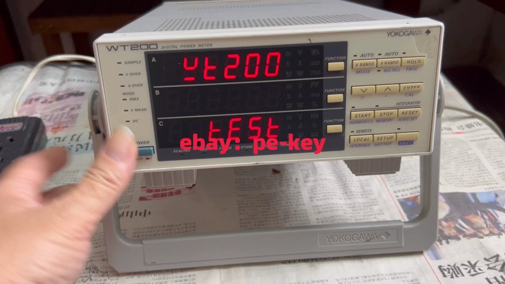 Yokogawa WT200 Power Analyzer#pe
