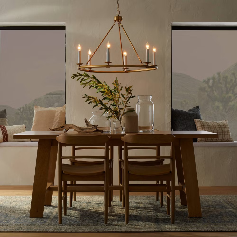 Ring Chandelier Brass - Threshold designed with Studio McGee: 6-Light