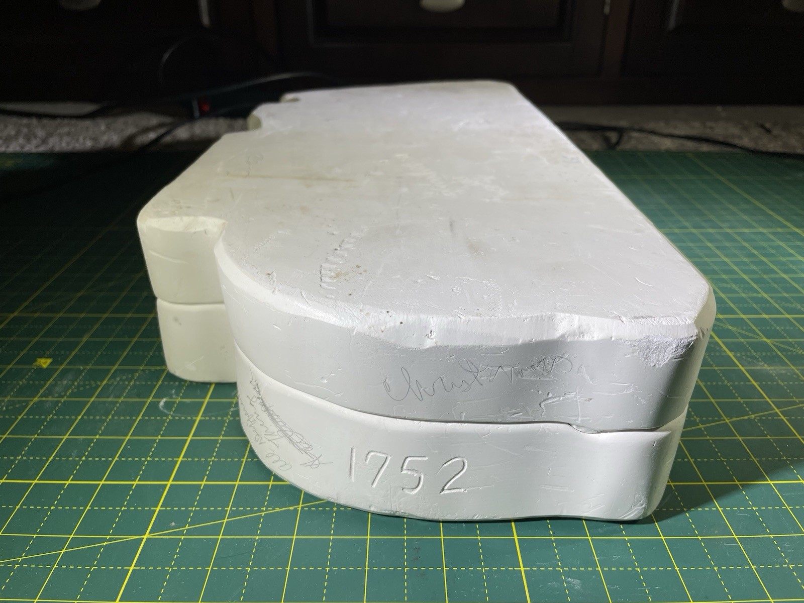 Nowell's NM-1752 Christmas Tree Santa Wreath Candle & Stand Ceramic Slip Mold