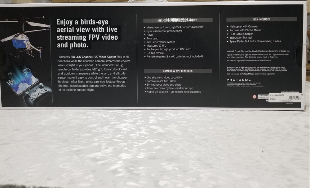 Protocol Flix 3.5 Channel Remote Control Video-Copter .