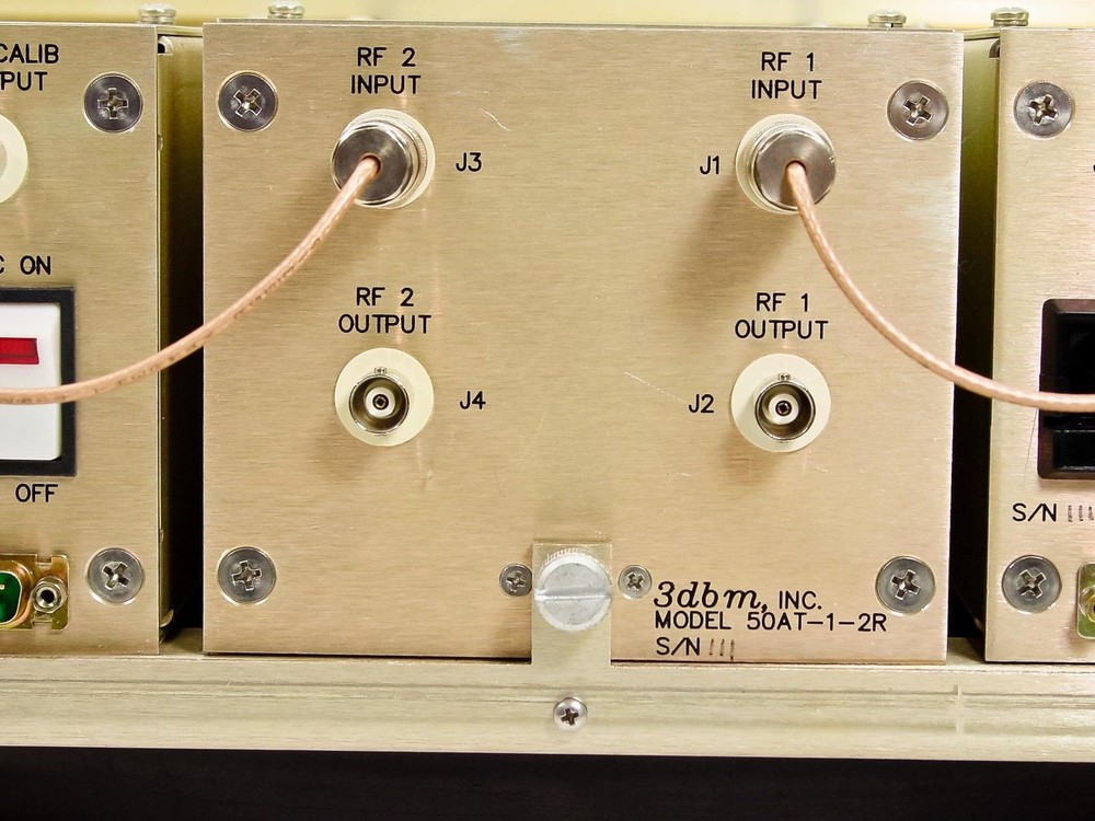 3dbm 70MDF-DAT-GLW Dual-Channel RF Satcom Signal Modulator - 19" Chassis