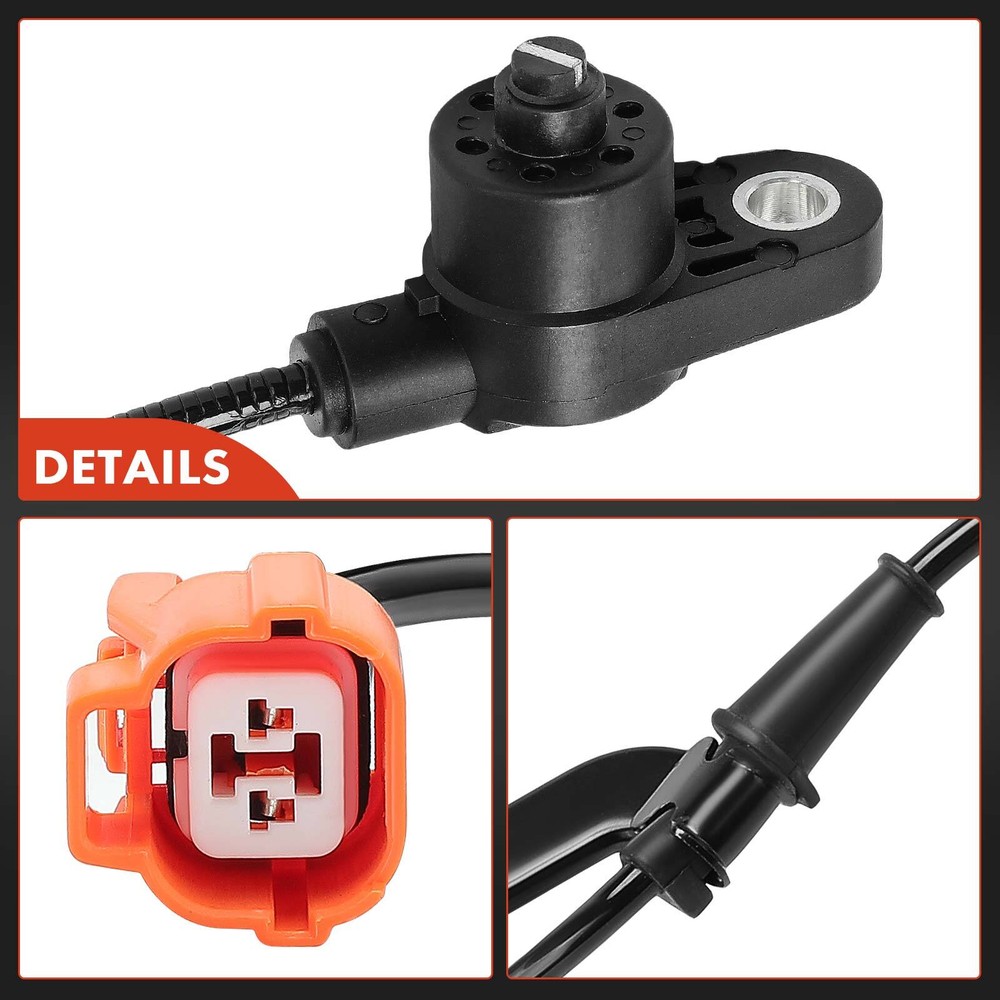 2x Front Driver & Passenger Side ABS Wheel Speed Sensor for Acura RSX 2002-2006