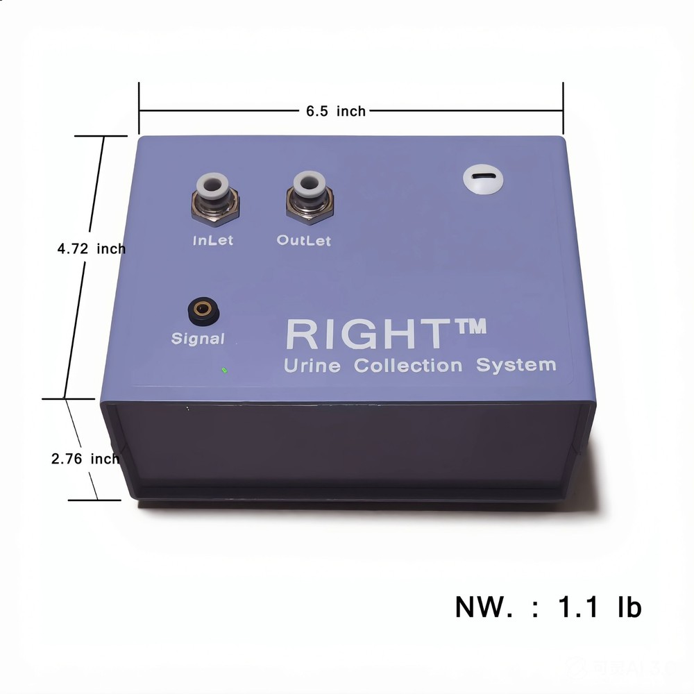 Protable female Urine collection system without battery