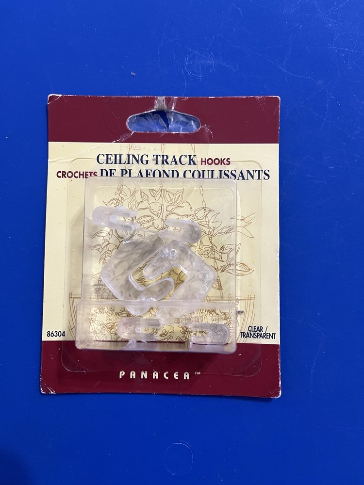 Panacea 86304 Ceiling Track Hooks 2pk,