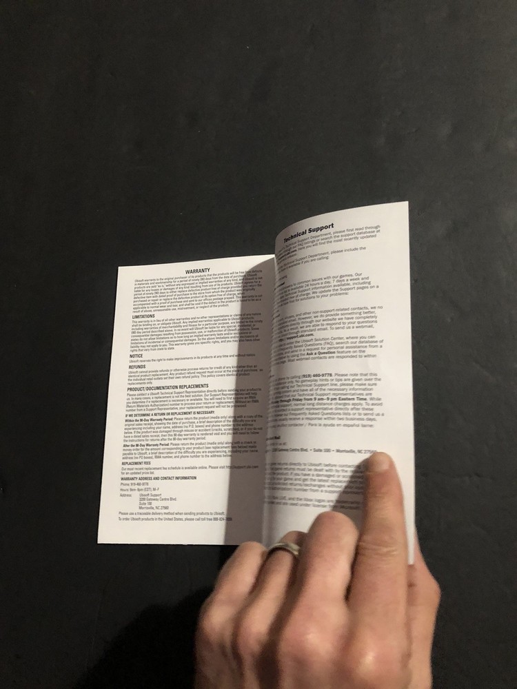 End war psp Endwar Manual Only