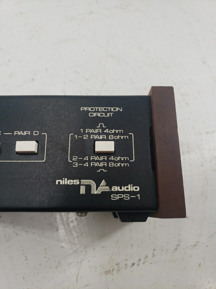 Niles Sps 1 Speaker Selector Box Switch Audio
