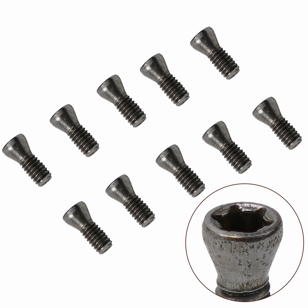 10pcs M2.5X7mm Insert Torx Screw For Carbide Inserts Lathe Tool & Screwdriver,UK