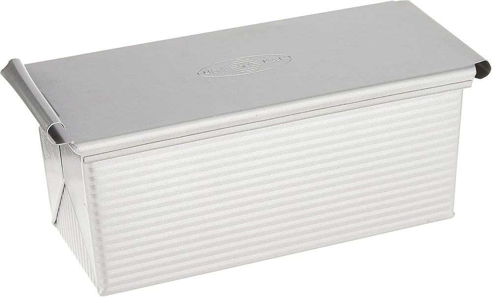 Professional Pullman Loaf Pan, 9x4 Inch, Nonstick Coating