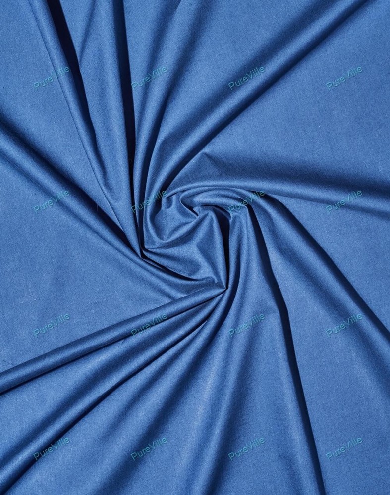 Bed Sheet With Pillow Cover 1800 Count Deep Pocket Microfiber Blue