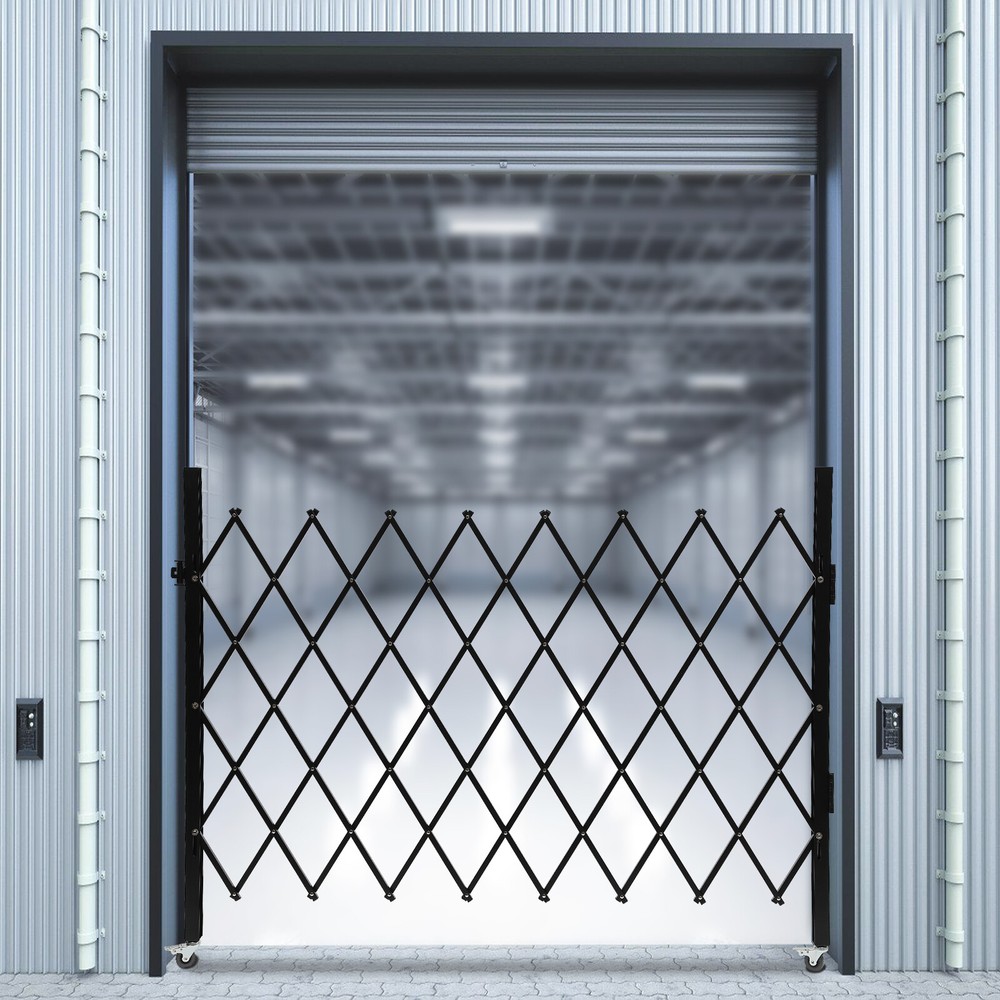 Folding Single Folding Security Gate Door Flexible Expanding Security Gate